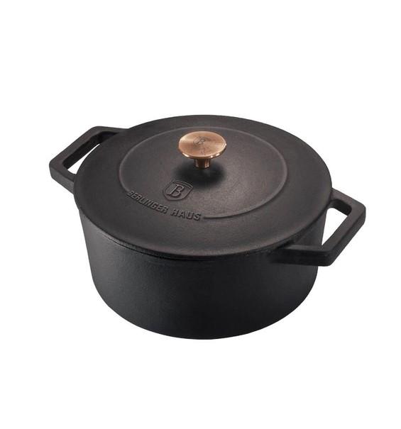 Каструля чавунна Berlinger Haus 4,3 л Rose Gold