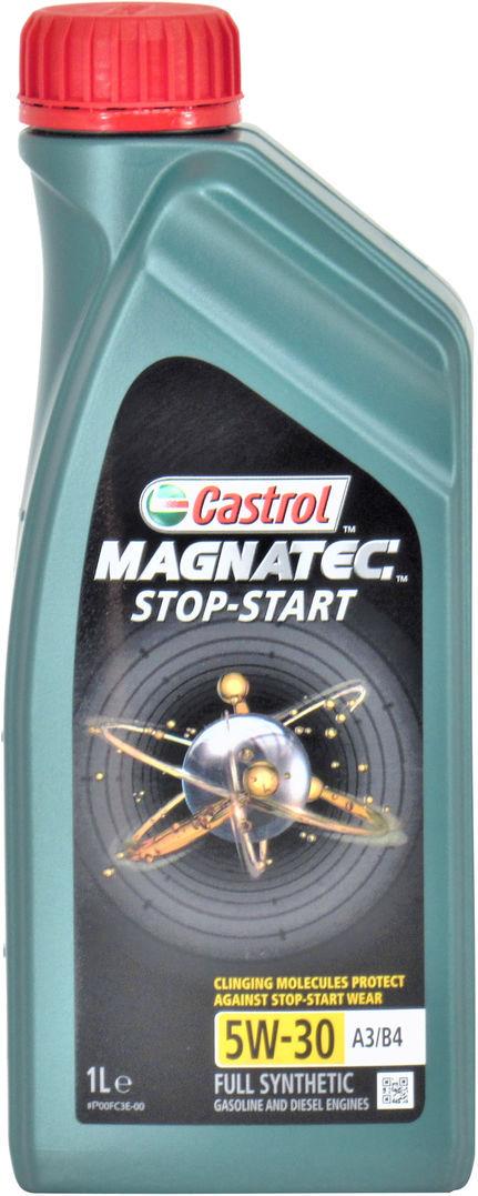 Моторное масло Castrol Magnatec Stop-start A3/b4 15c94c бензин/дизель 5W-30 1 л (1404050) - фото 1