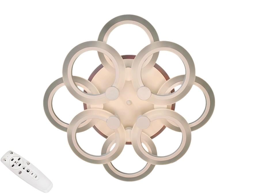 Люстра потолочная с диммером и LED подсветкой 110W (A8022/4/4WH 3col dim) - фото 1 Люстра потолочная с диммером и LED подсветкой 110W (A8022/4/4WH 3col dim) - фото 1
