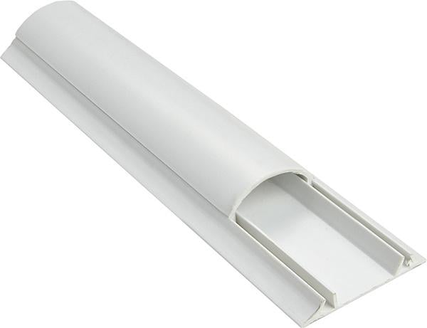 Кабель напольный АСКО 50x15 мм 99 см ПВХ Белый (A0070030013)