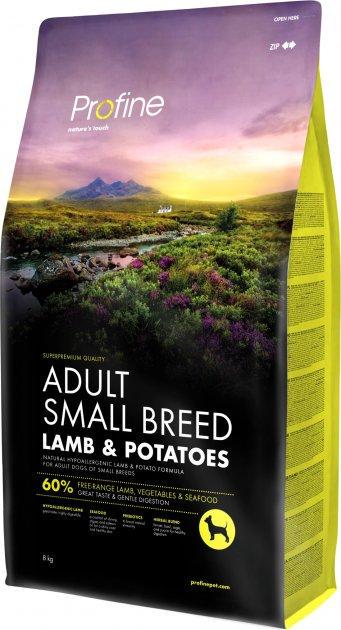 Корм для собак сухой Profine Dog Small Lamb and Potatoes для взрослых собак 8 кг