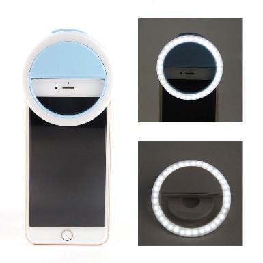 Кольцо с подсветкой для камеры смартфона Protech Selfie Ring Light Белый - фото 6