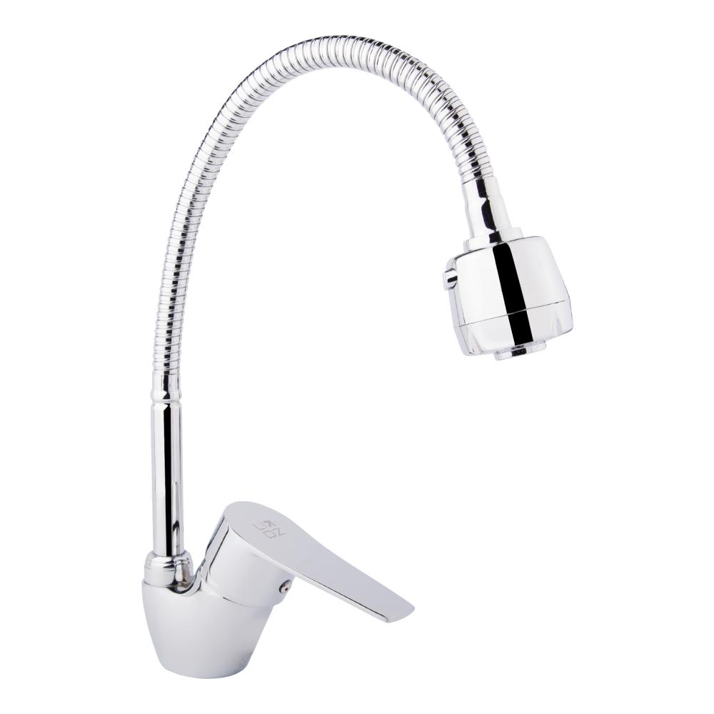 Смеситель для кухни с рефлекторным изливом Lidz (CRM) 40 87 008F 4