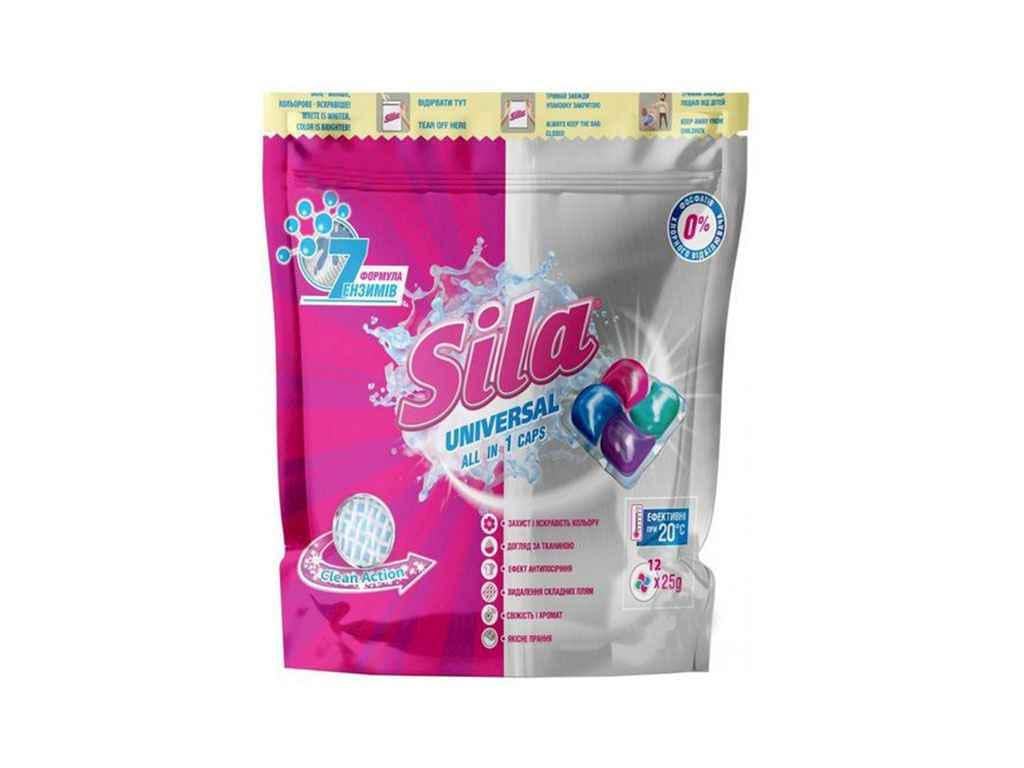 Капсули для прання SILA для всіх типів білизни 12 шт. (905304)