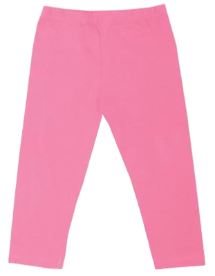 Брюки детские хлопковые летние на резинке укороченные для девочки Gabbi Каприки 122 см Розовый (10643)