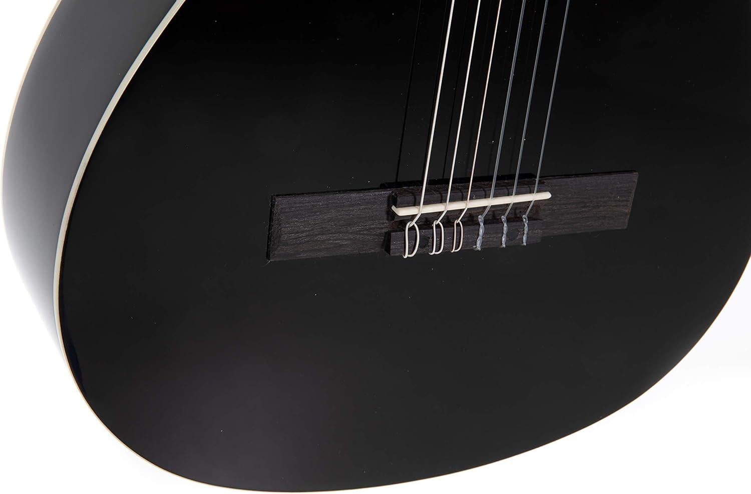 Гитара классическая GEWA Basic 4/4 Black с чехлом/тюнером и медиаторами (G-PS510186) - фото 6 Гитара классическая GEWA Basic 4/4 Black с чехлом/тюнером и медиаторами (G-PS510186) - фото 6