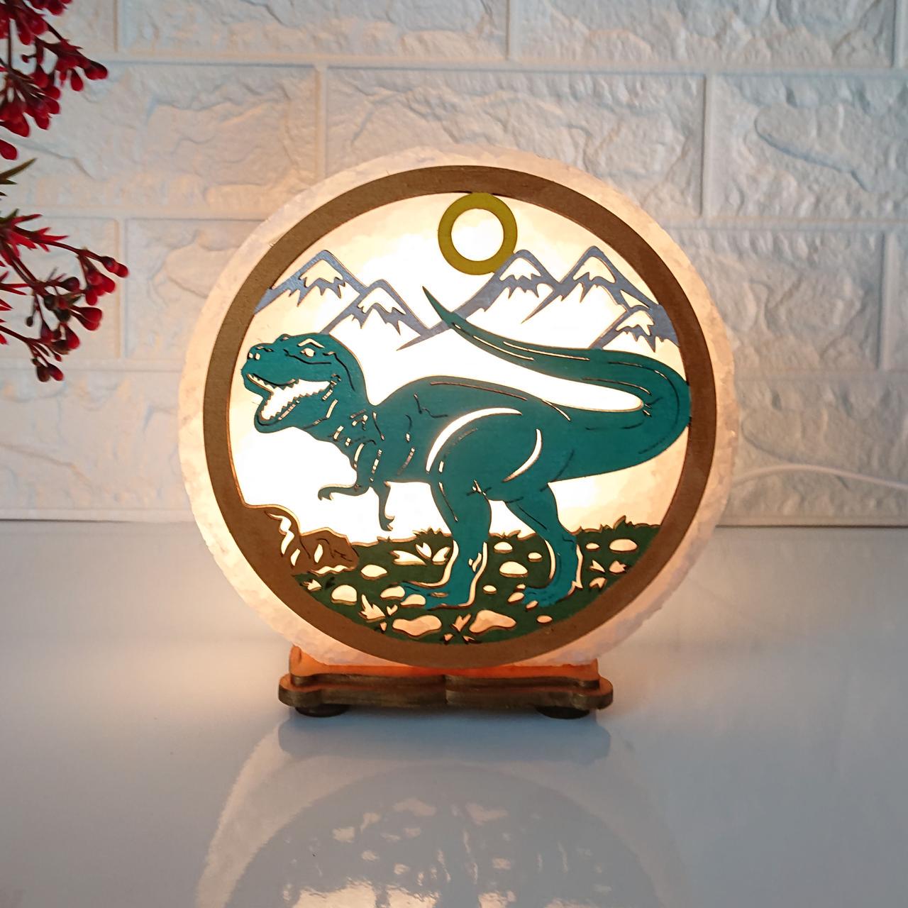 Соляной светильник Дино (C-KБ-0001-y)