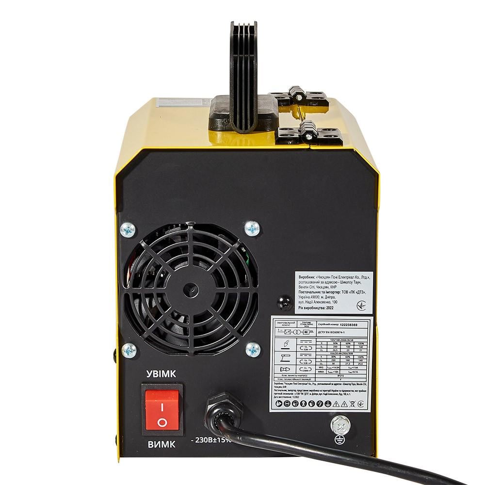 Комплект зварювання Кентавр СПАВ-250 NG Mini і маска Кентавр СМ-315Р 1плюс1 (218643) - фото 6 Комплект зварювання Кентавр СПАВ-250 NG Mini і маска Кентавр СМ-315Р 1плюс1 (218643) - фото 6