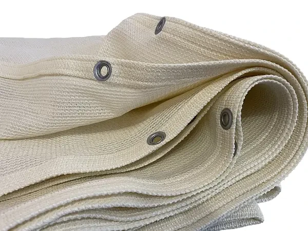 Сетка затеняющая Growtex с люверсами 85% 2х8 м Бежевый