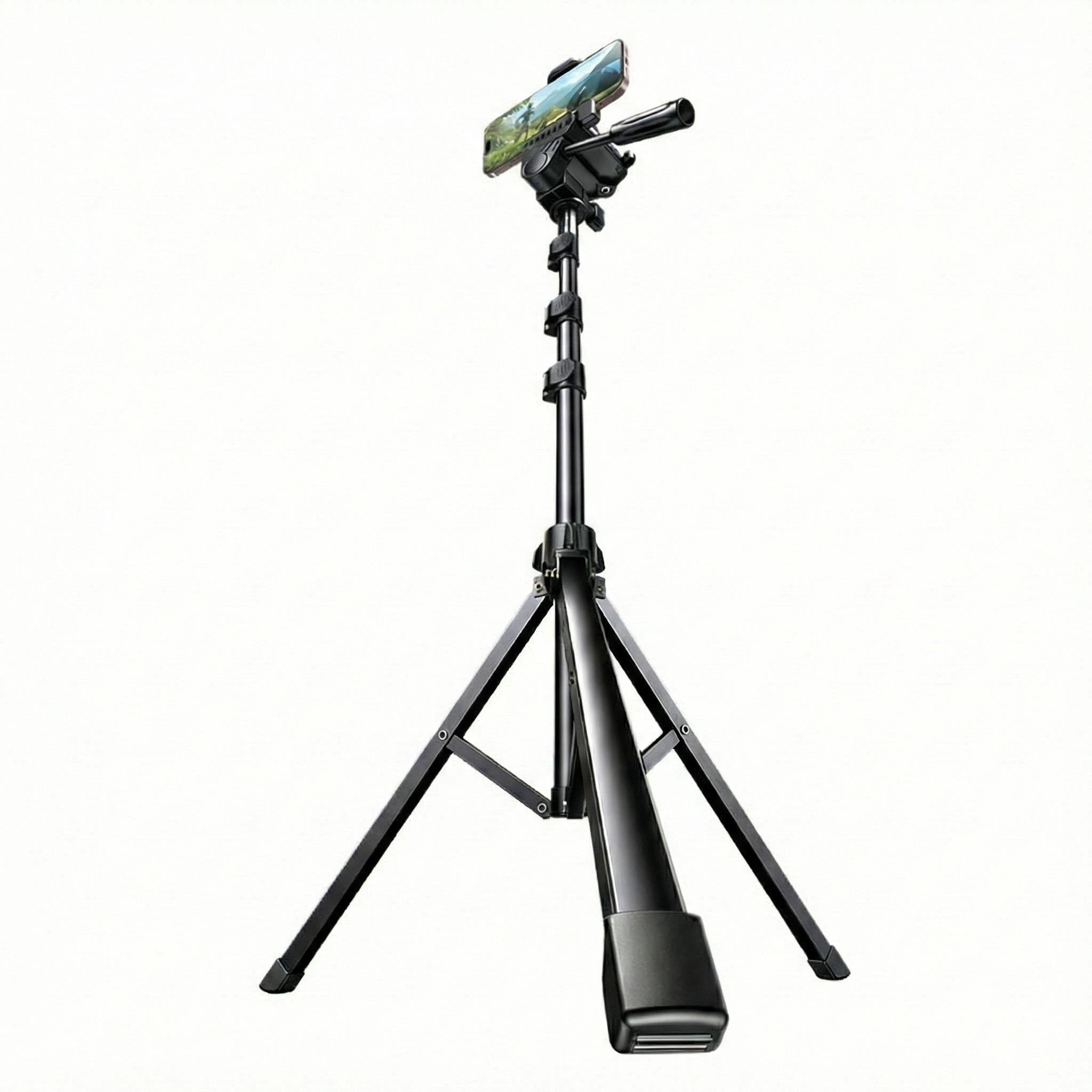 Штатив для смартфона Ugreen LP897 175 см/Bluetooth/алюмінієвий Чорний (55444)