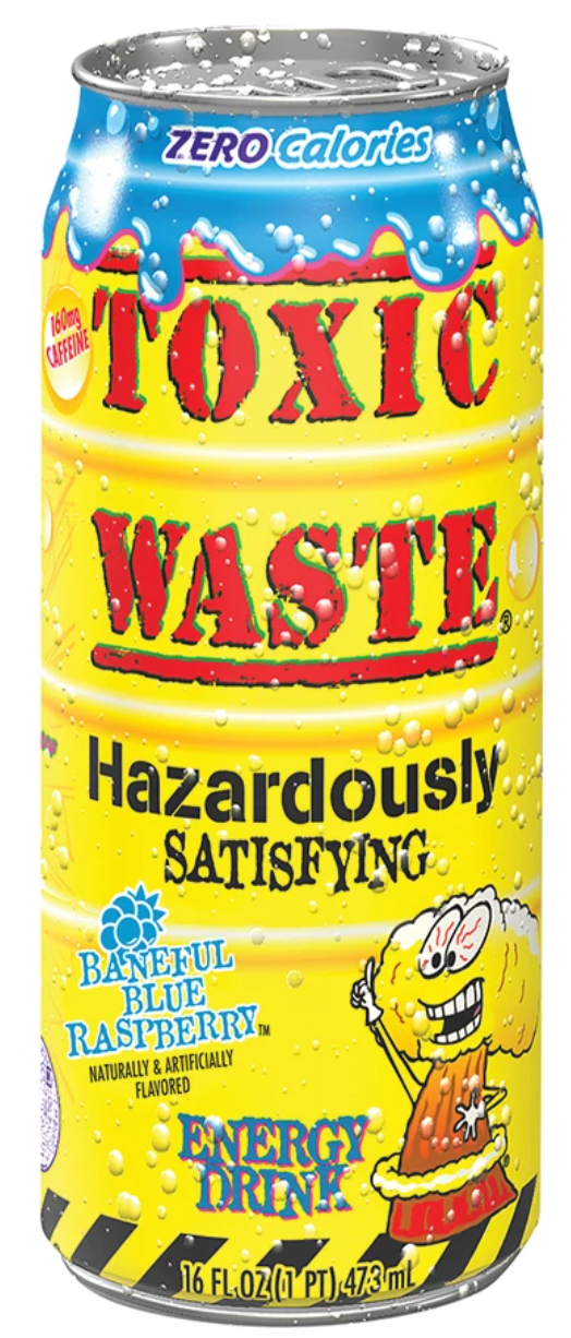 Энергетический напиток Toxic Waste Blue Raspberry 473 мл (2351061164)