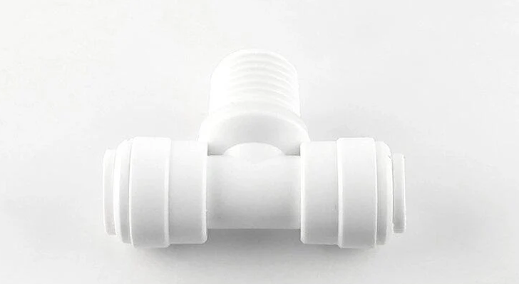 Фитинг Т-образный 1802-H 4MBT44-2-D Oring трубка 1/4"-резьба 1/4"-трубка 1/4" (66778802410)