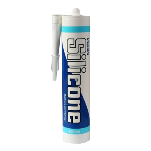 Герметик Unipak Silicone 300 мл Білий (SW-49785)