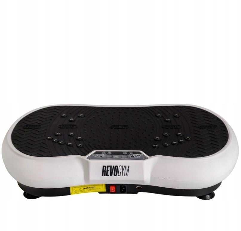 Виброплатформа-массажер тренировочная REVOGYM с пультом дистанционного управления White (1183) - фото 3