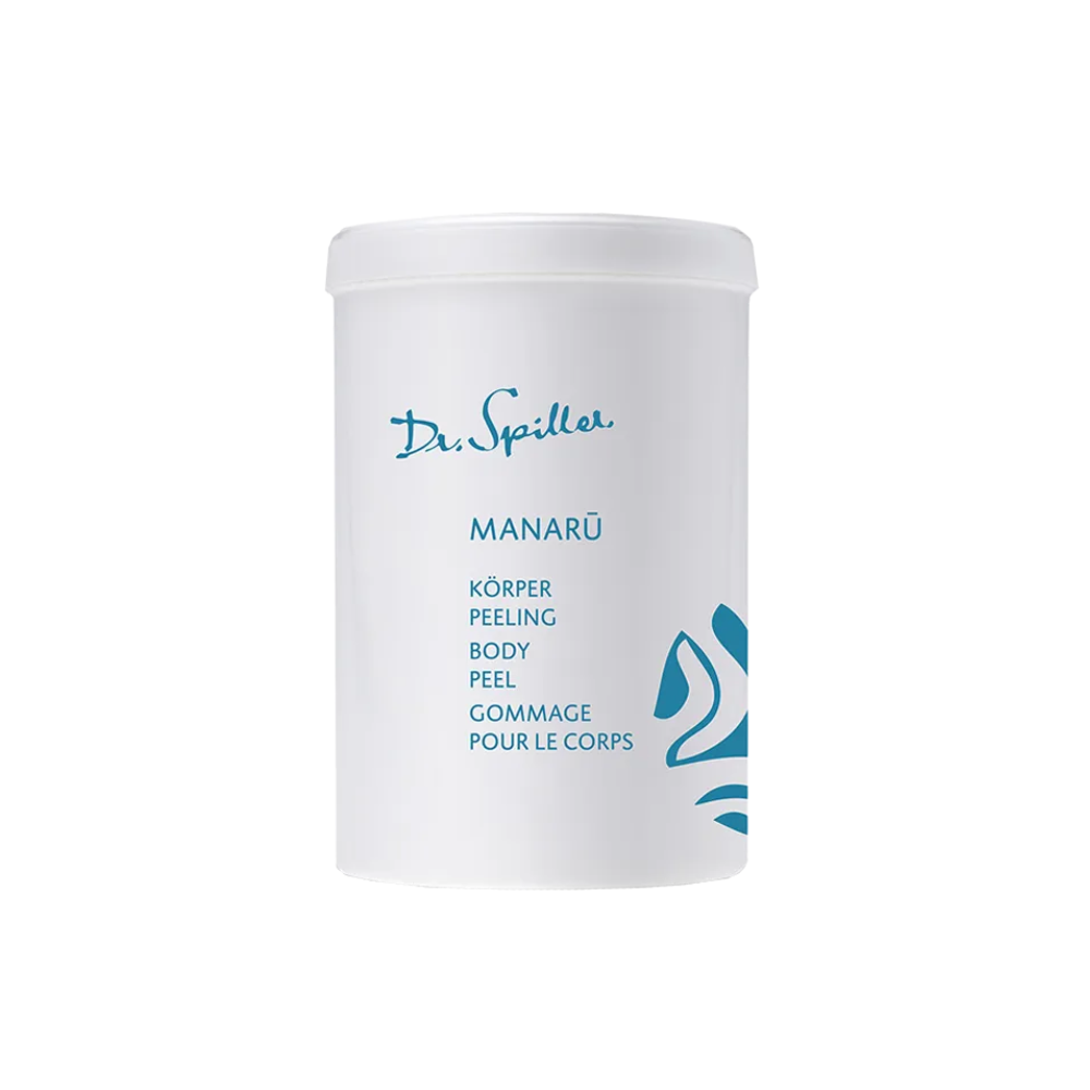 Крем-пілінг для тіла з екстрактом квітів орхідеї Dr. Spiller Manaru Body Peel 1000 мл Крем-пілінг для тіла з екстрактом квітів орхідеї Dr. Spiller Manaru Body Peel 1000 мл