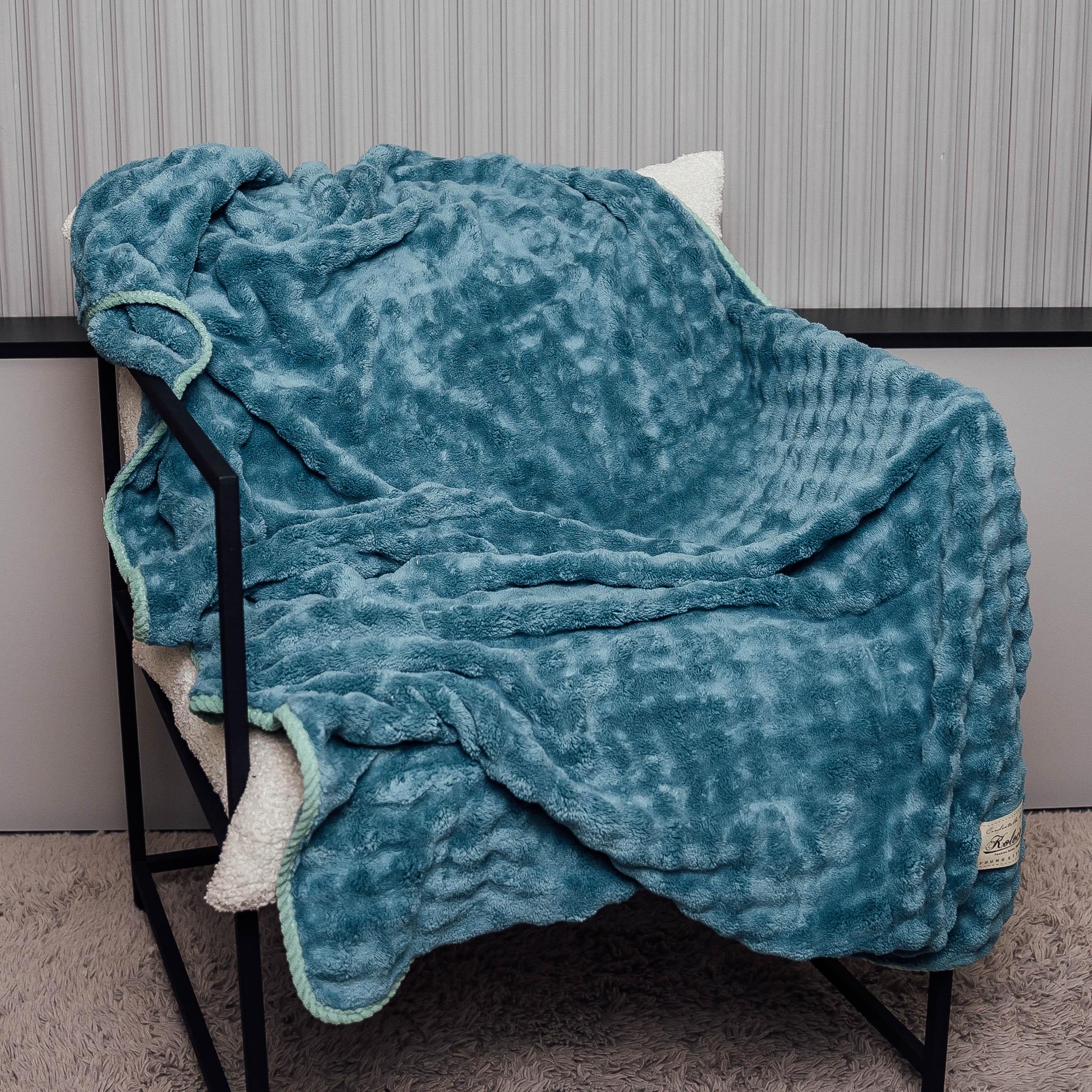 Рушники ФібраКомфорт м'який квадратик мікрофібра Морський (88103) - фото 1