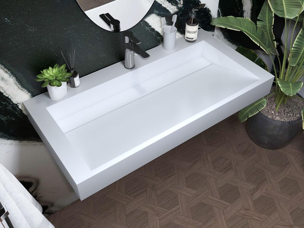 Умивальник підвісний Status Adler 100 White (624) - фото 6