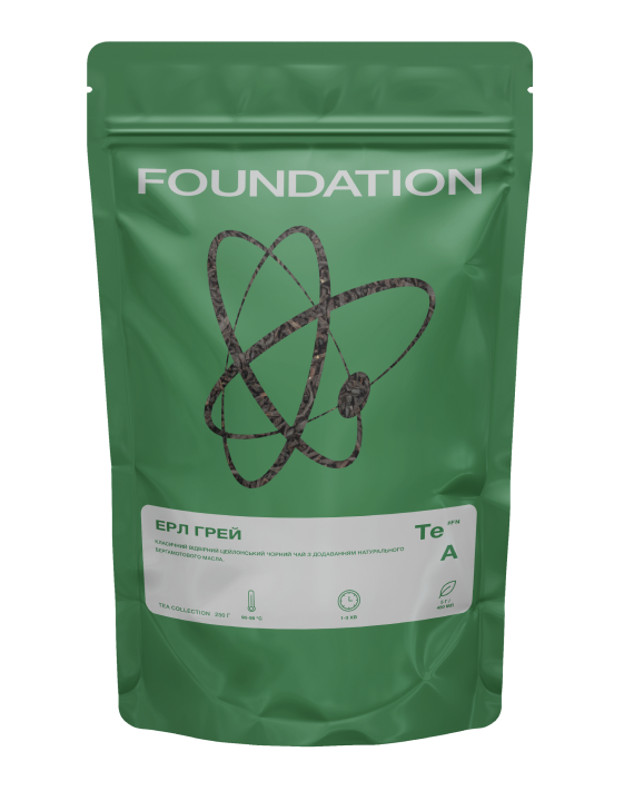 Чай FOUNDATION COFFEE ROASTERS Эрл Грей 100 г