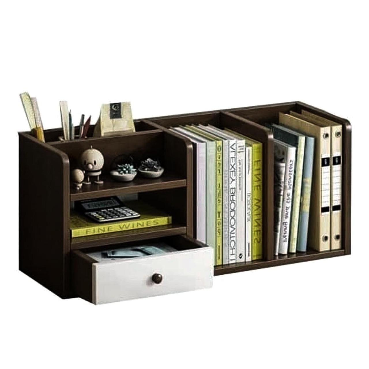 Полка книжная настольная из дерева Рионада Капучино (КПА-040309)