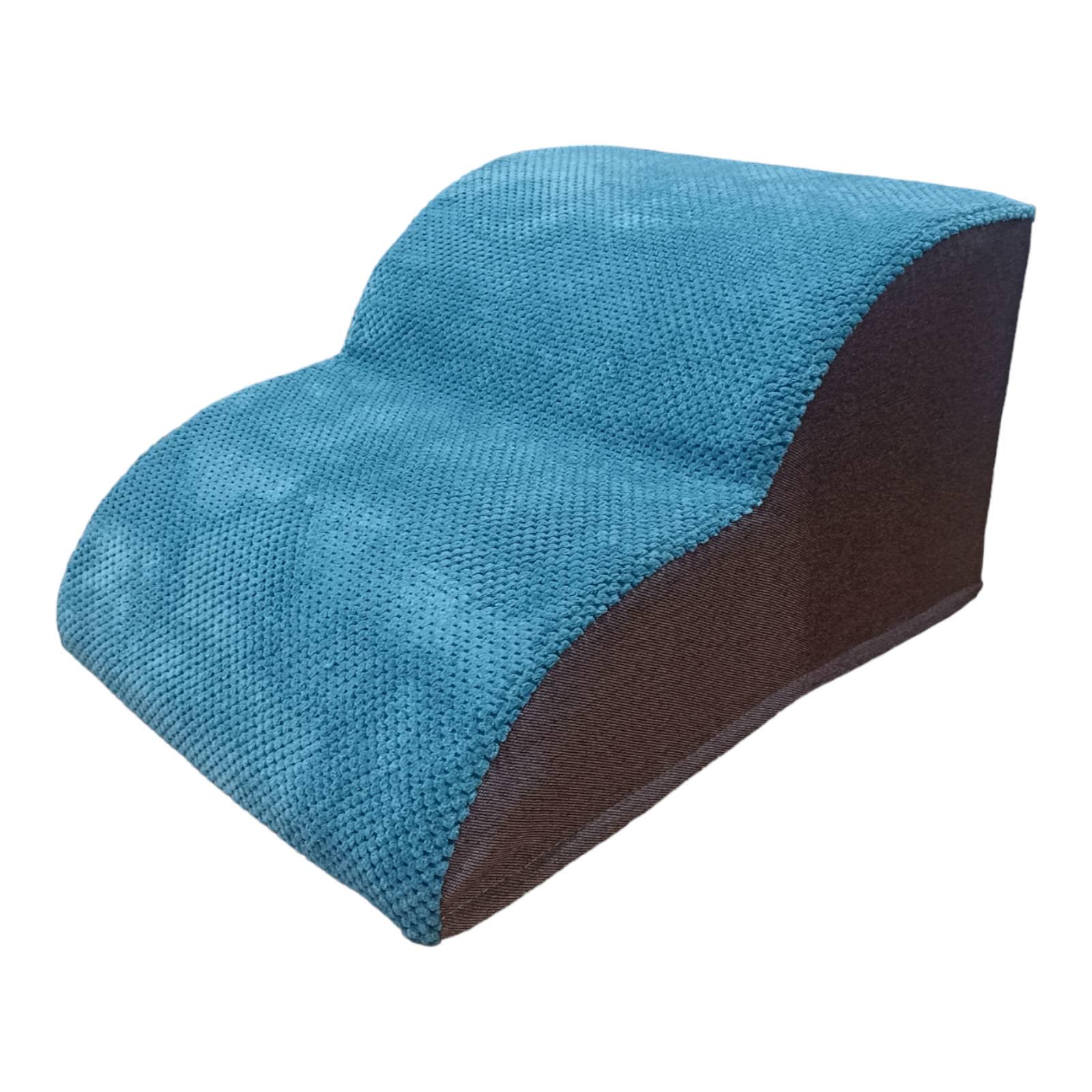 Сходинки для собак і котів тканина меблева 40х28х50 см Бірюзовий (12562110) - фото 1 Сходинки для собак і котів тканина меблева 40х28х50 см Бірюзовий (12562110) - фото 1