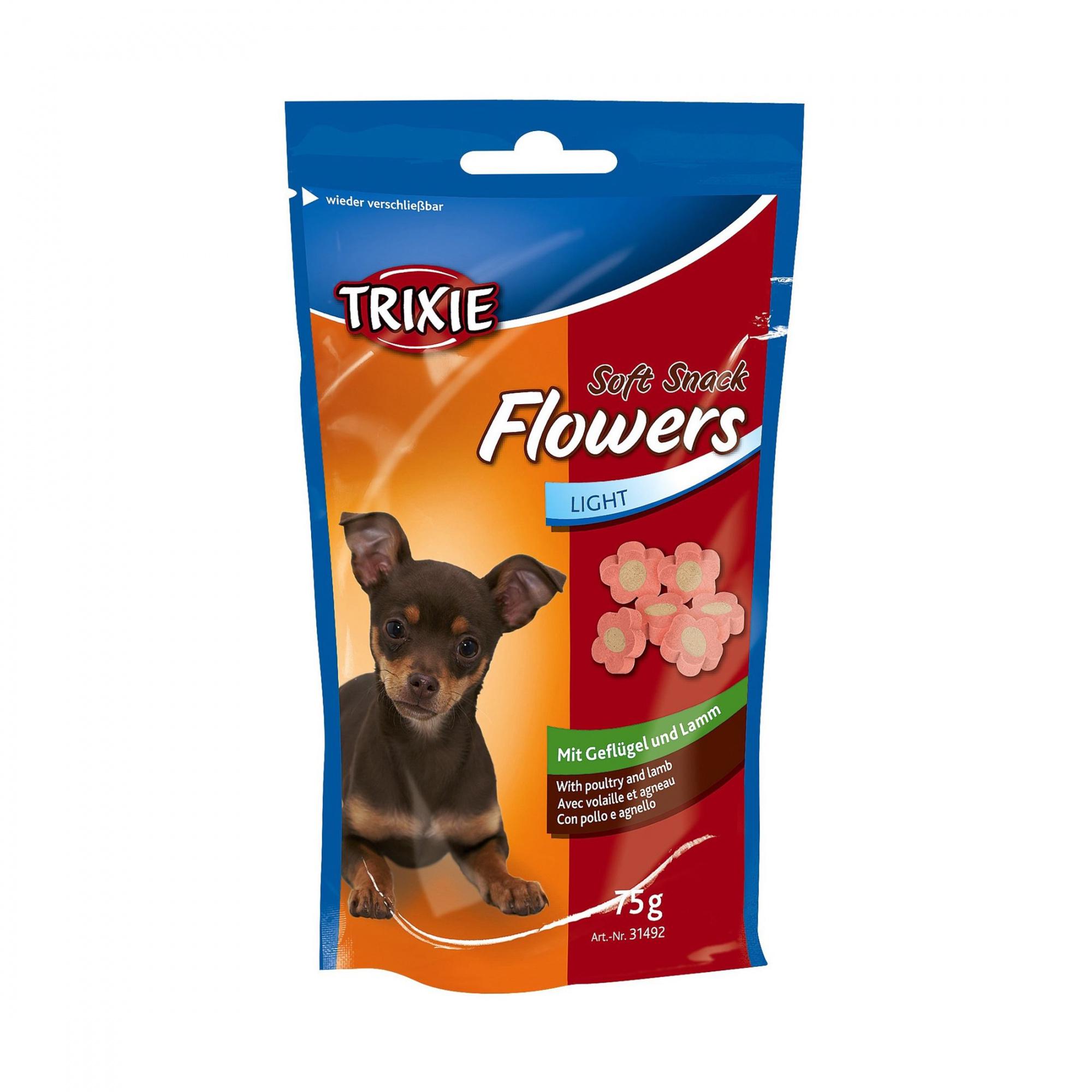 Лакомства для собак Trixie Flowers ягненок курица 75 г