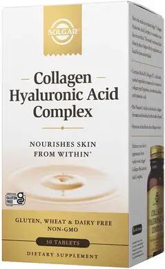 Коллаген Solgar Collagen Hyaluronic Acid Complex 30 табл. (SOL-01417)