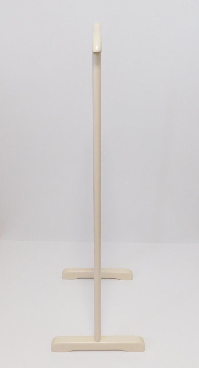 Стойка для одежды одинарная массив дерева Слоновая кость (1922524650) - фото 2