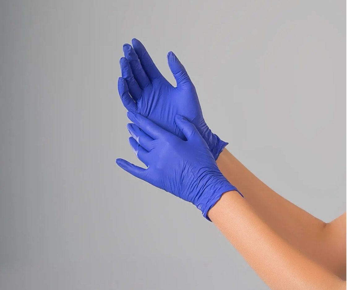 Перчатки нитриловые Mercator Nitrile неопудренные XL Синий - фото 2 Перчатки нитриловые Mercator Nitrile неопудренные XL Синий - фото 2