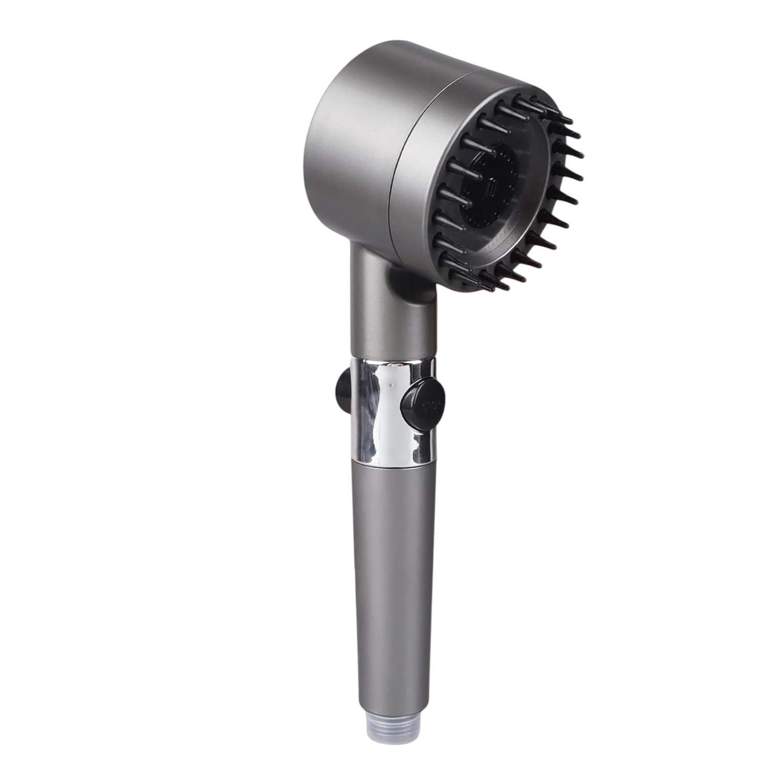 Лійка для душу масажна TURBOCHARGED SHOWER HEAD з кнопкою Start-Stop та з 4 фільтрами Graphite (5100B)