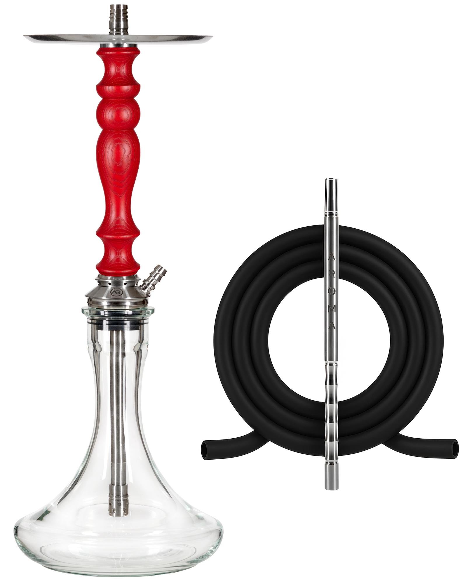 Кальян Aroma Hookah Steel Bravo Red