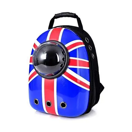 Рюкзак для переноски животных CosmoPet Red/Blue