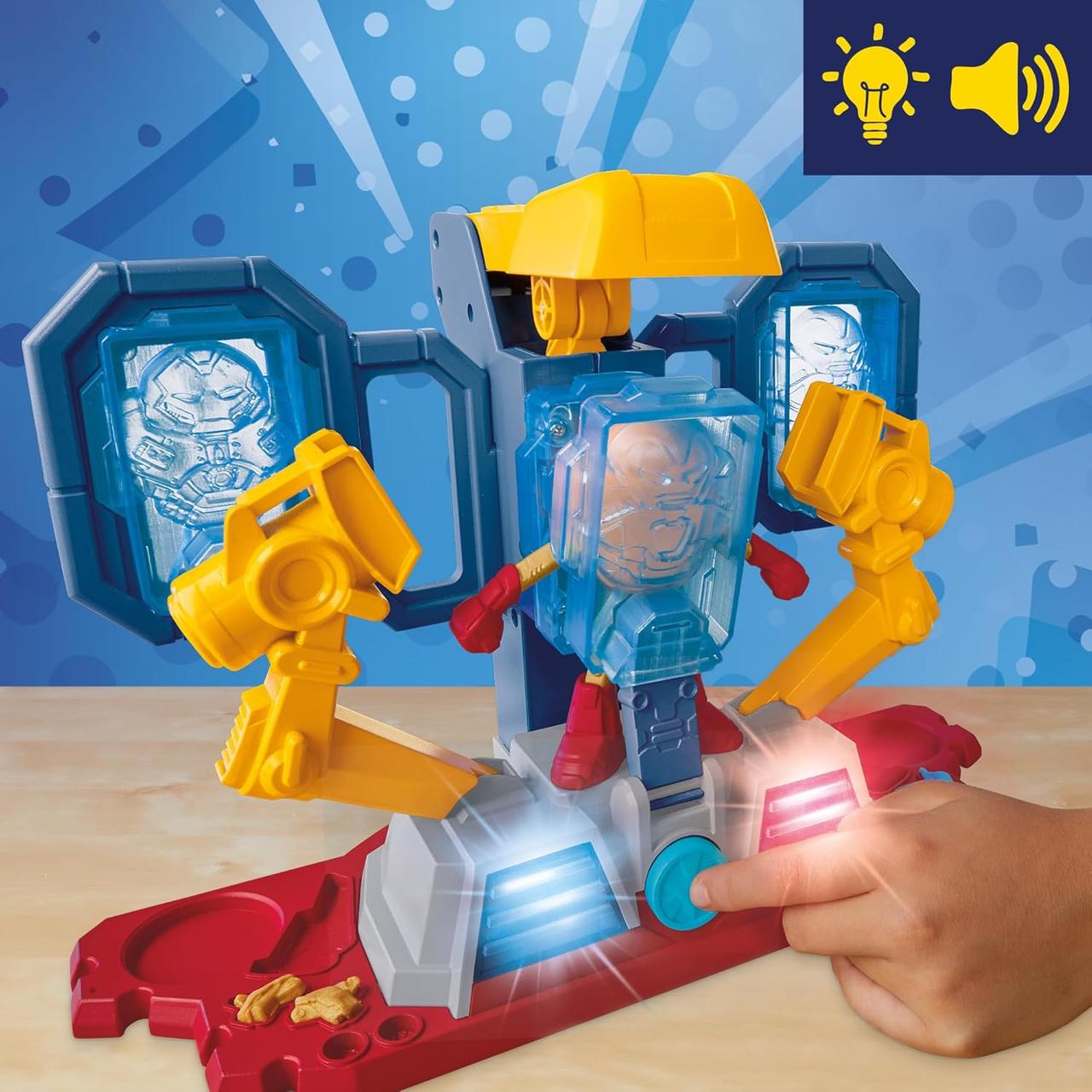 Ігровий набір Play-Doh Marvel Лабораторія виготовлення броні Залізної Людини (G0035) - фото 3