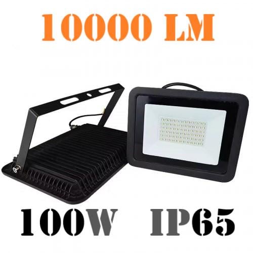 Прожектор світлодіодний FL 100W 5000K IP65 Black - фото 4