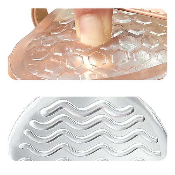 Полустельки гелевые на переднюю часть стопы противоскользящие 2 шт. - фото 4