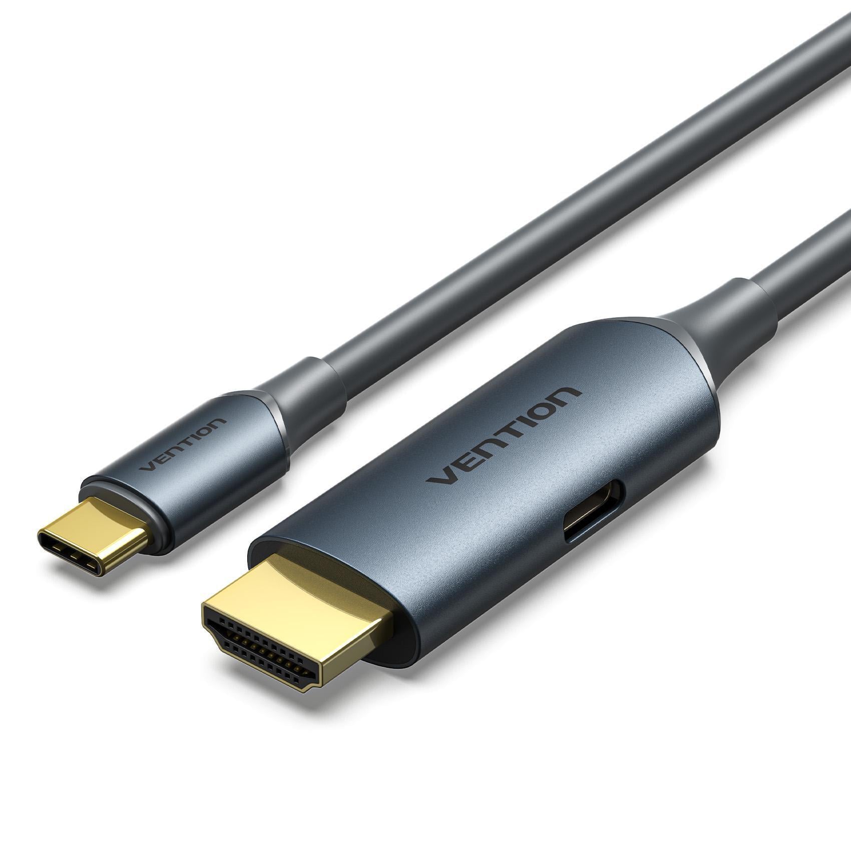 Кабель HDMI на USB-C Vention 4K 60Гц 1.5м Черный (ABLHG)