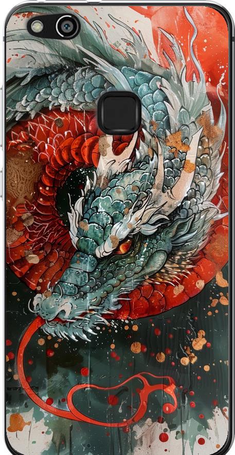Чехол на Huawei P10 Lite Стихия огня (6101u-896-42517)