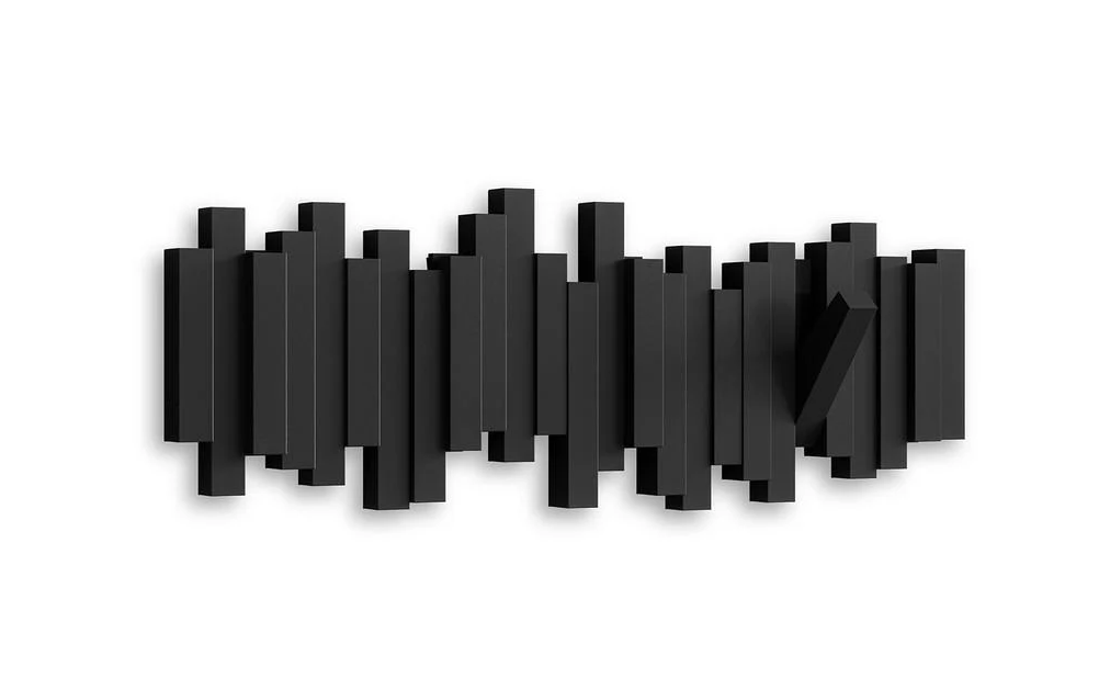 Вішалка для одягу Homelike Trendy Sticks Multi Umbra 49,5 см Black Вішалка для одягу Homelike Trendy Sticks Multi Umbra 49,5 см Black