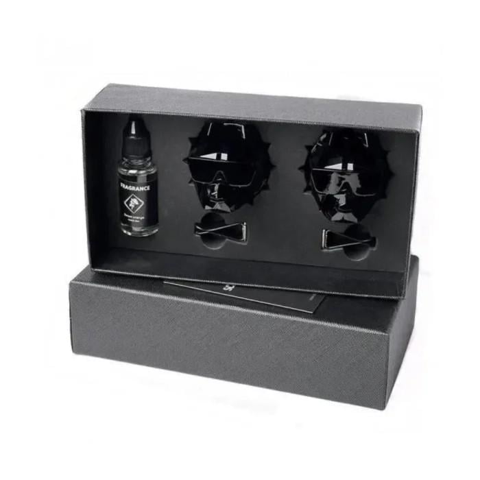 Ароматизаторы в авто Pitbull в подарочной коробке 2 шт. Black (4299-Leader) - фото 2