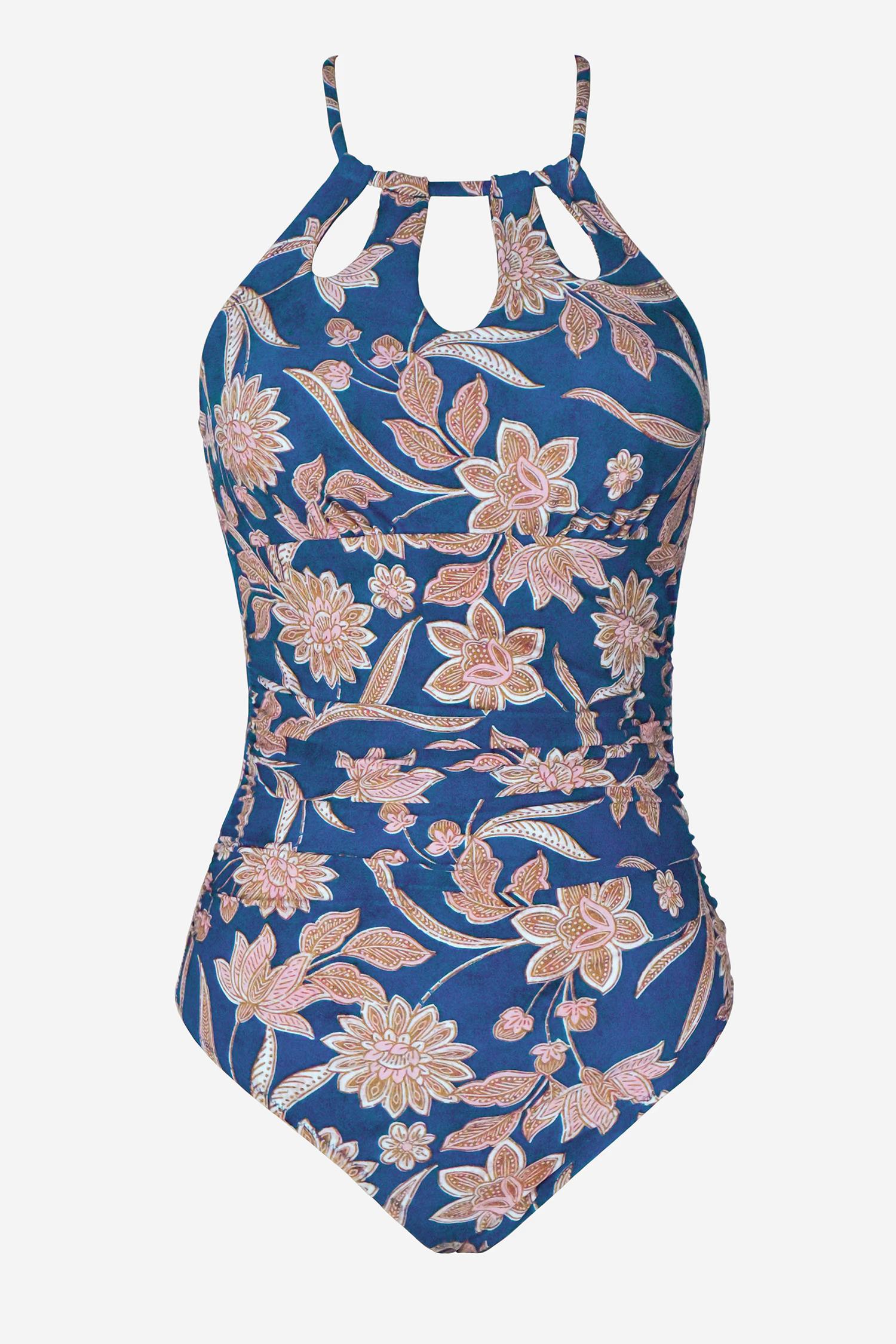 Купальник Cupshe XL Синьо-бежевий (ADL5026) - фото 4