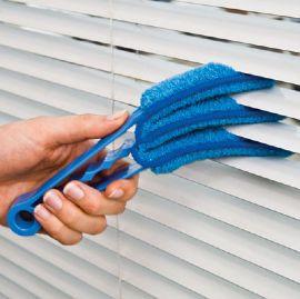 Щітка для чищення та мийки жалюзів і радіаторів Clean Blinds Fast Блакитний - фото 2