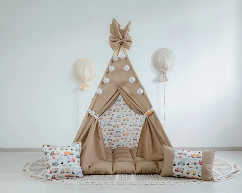 Вигвам для ребенка Машинки с матрасом БОН БОН (0001091) - фото 6 Вигвам для ребенка Машинки с матрасом БОН БОН (0001091) - фото 6