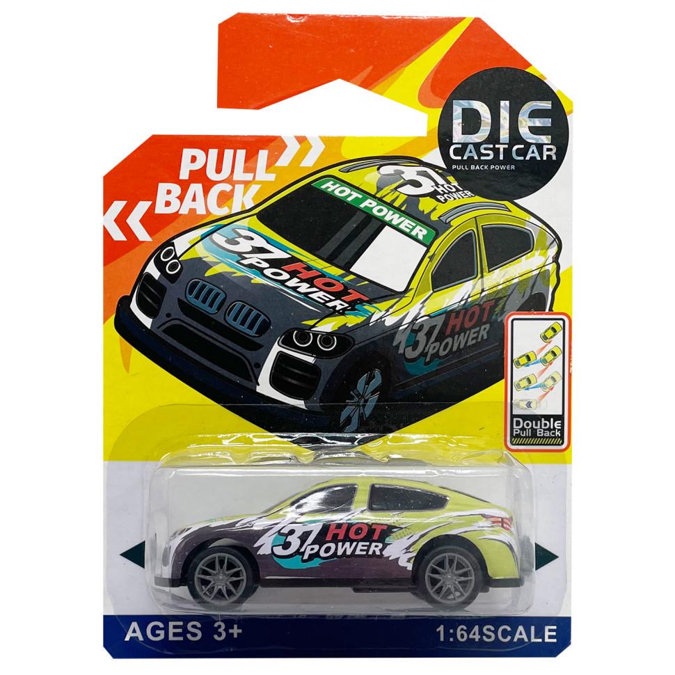 Машинка ігрова металева hot power cs101 12 масштаб 1:64 (RLT48097)