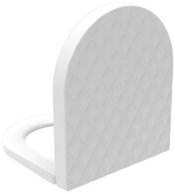 Сидіння-кришка для унітазу Fabrika LEATHER LINE D-Shape soft close поліпропілен (FK-P4062) Сидіння-кришка для унітазу Fabrika LEATHER LINE D-Shape soft close поліпропілен (FK-P4062)