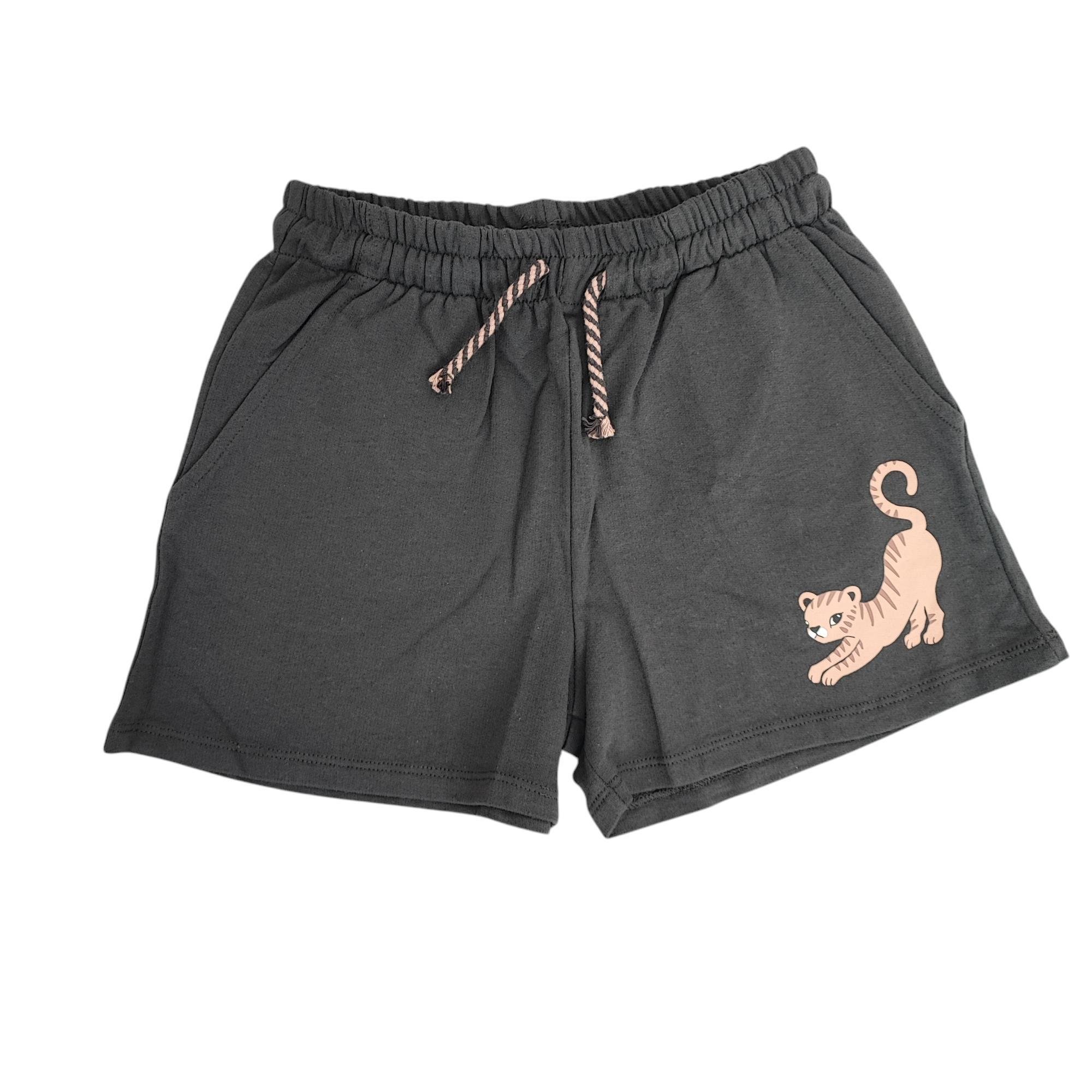 Шорти дитячі для дівчинки H&M 134 см Чорний (250122111E)