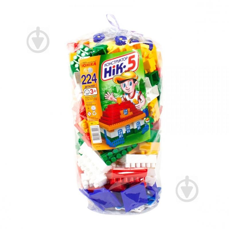 Конструктор НІК-5 224 дит Юніка (0927)