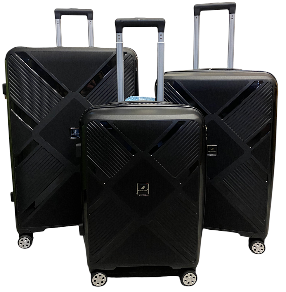 Комплект чемоданов Madisson Snowball 53103 Черный (48f494a795ebd2f6a1a187cfb6615f45) Комплект чемоданов Madisson Snowball 53103 Черный (48f494a795ebd2f6a1a187cfb6615f45)