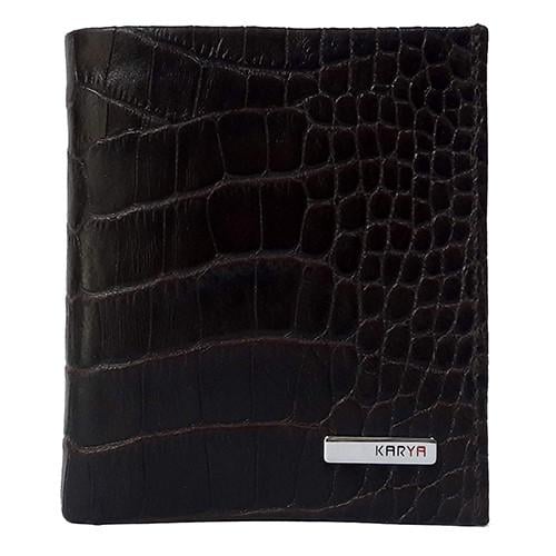 Портмоне мужское из натуральной кожи Karya 0954-57 Коричневый (1041948204)