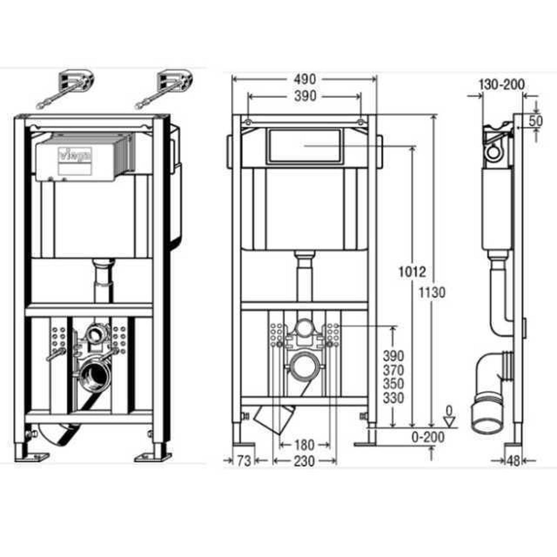 Модуль-бачок для унітаза Viega 660321 Eco Plus (000008414) - фото 3