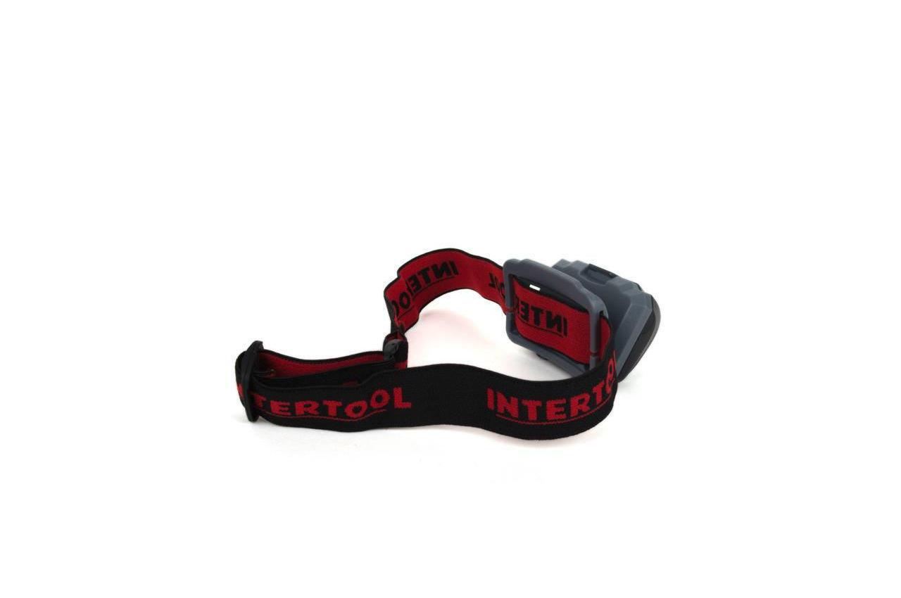 Ліхтар налобний Intertool 1 LED/2 LED 1 Вт (30505689) - фото 8 Ліхтар налобний Intertool 1 LED/2 LED 1 Вт (30505689) - фото 8