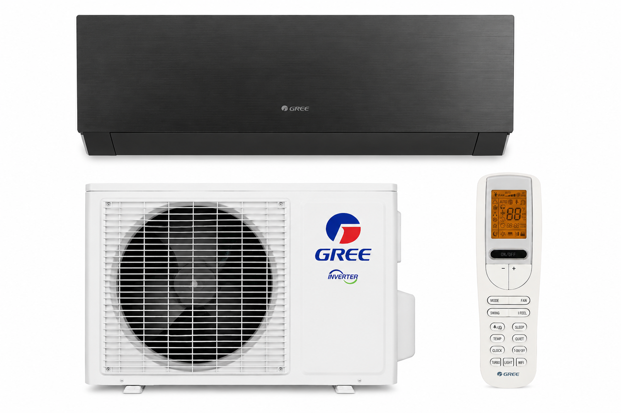 Кондиционер Gree Clivia Inverter Black GWH24AUDXF-K6DNA1A